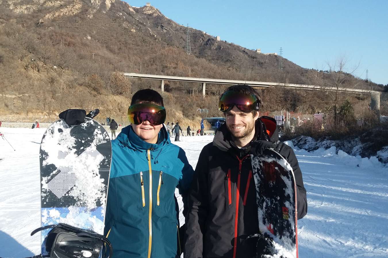 Skiing in China at the Huaibei International Ski Resort