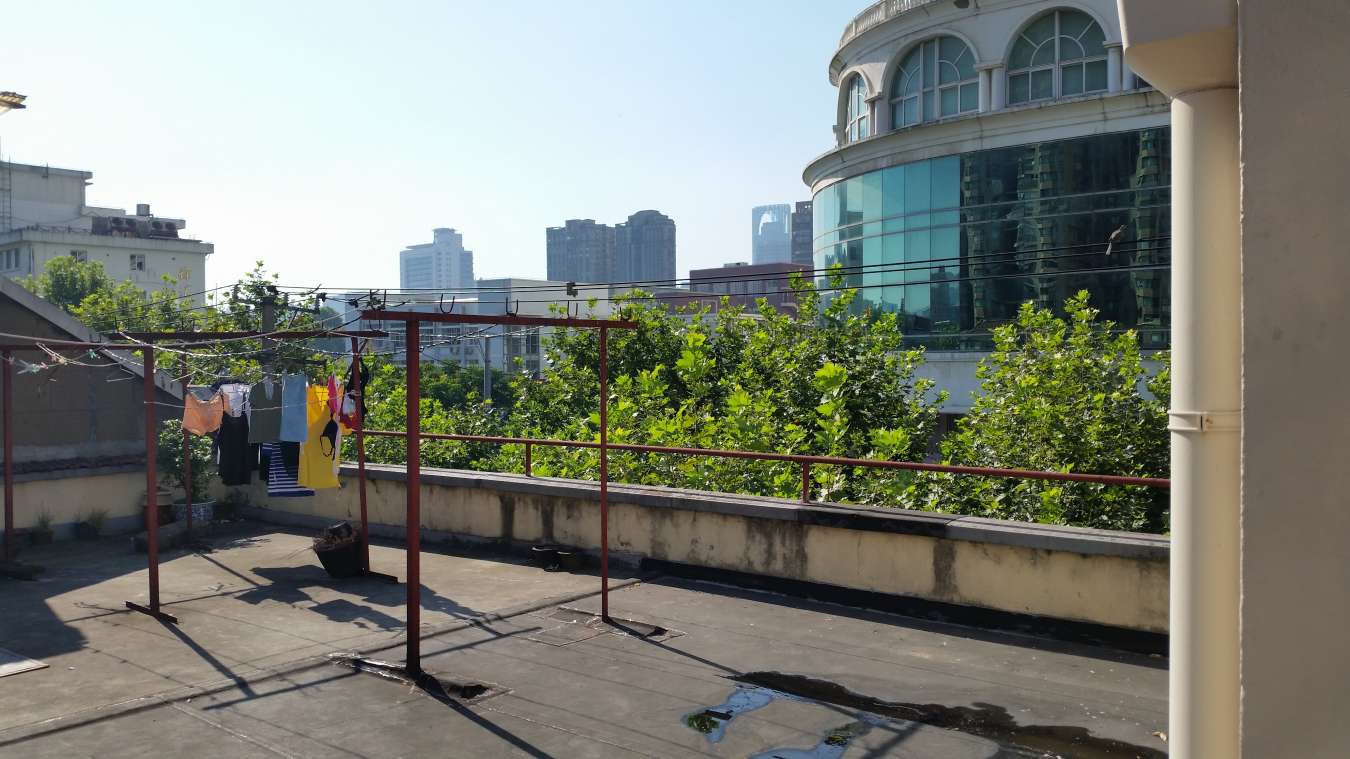 Apartment featured image, rooftop view.